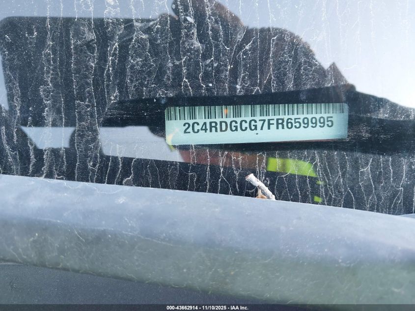 2015 Dodge Grand Caravan Sxt Plus VIN: 2C4RDGCG7FR659995 Lot: 43662914
