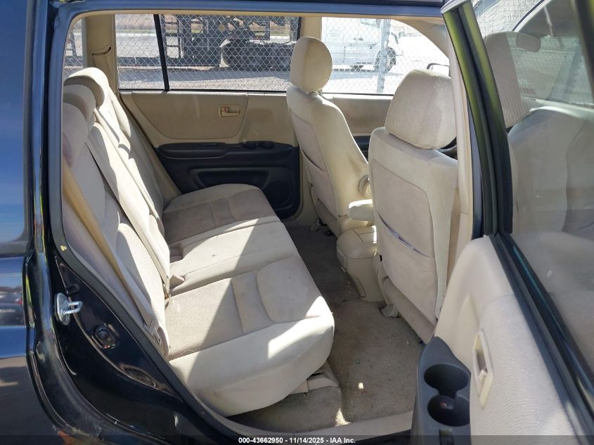 2003 Toyota Highlander V6 VIN: JTEHF21A230113033 Lot: 43662950