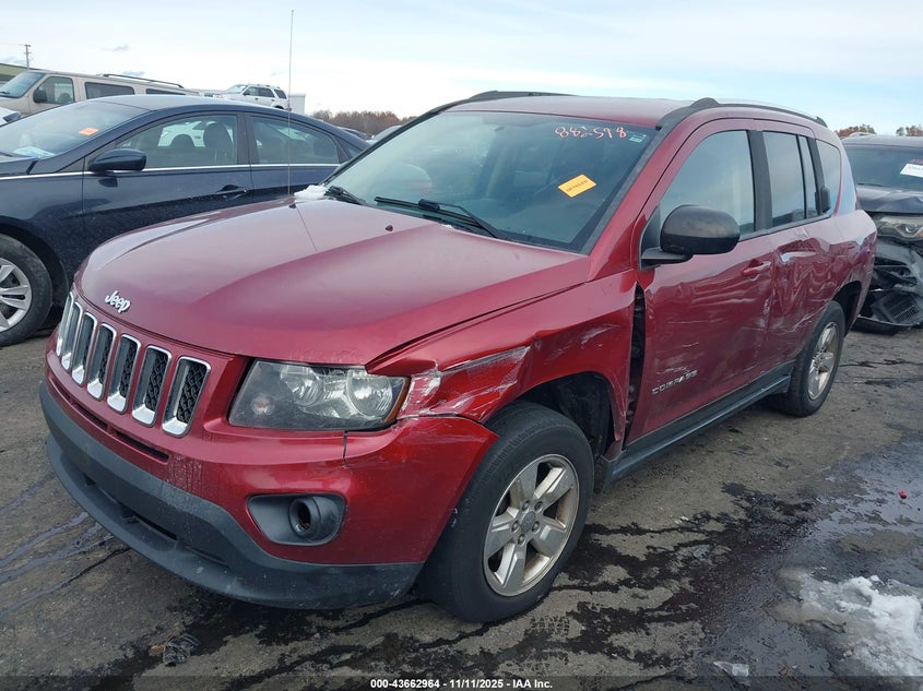 1C4NJCBA7ED882598 2014 JEEP COMPASS photo no. 2