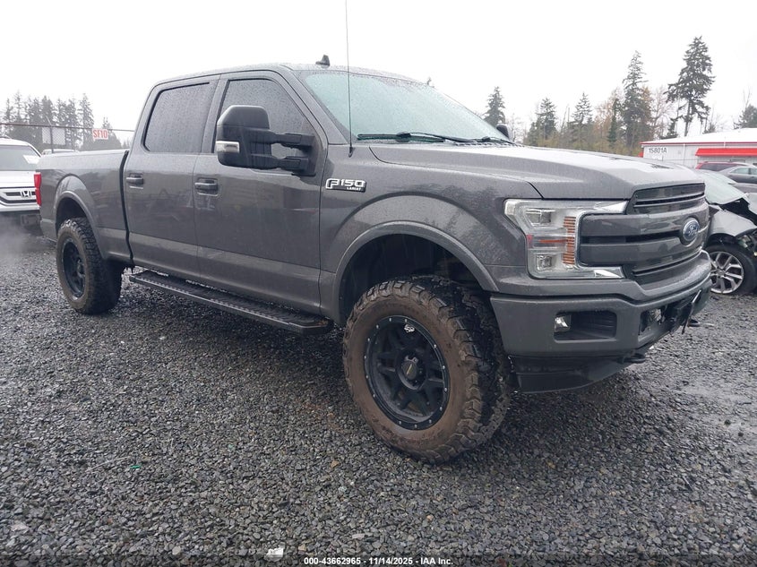 2018 FORD F-150 LARIAT - 1FTFW1E5XJFB76099