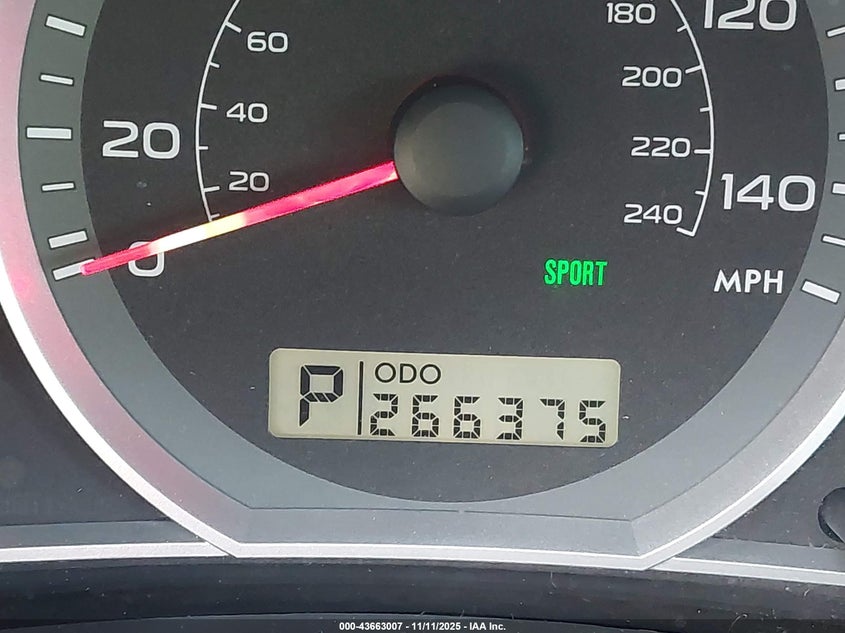 2008 Subaru Impreza 2.5I VIN: JF1GH61648H832327 Lot: 43663007