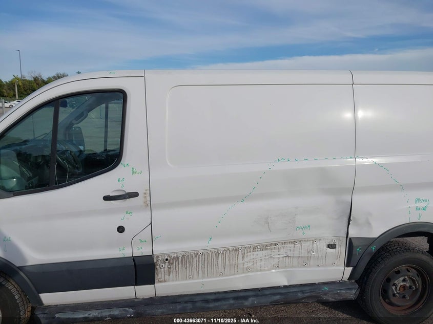 2018 Ford Transit-250 VIN: 1FTYR1ZM3JKB32244 Lot: 43663071