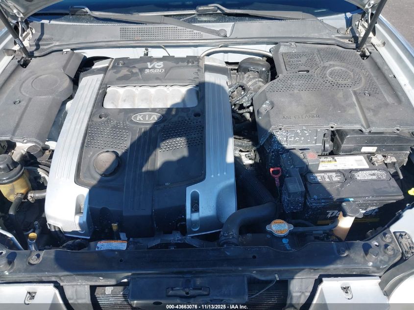 KNALD124265100553 2006 KIA AMANTI photo no. 10