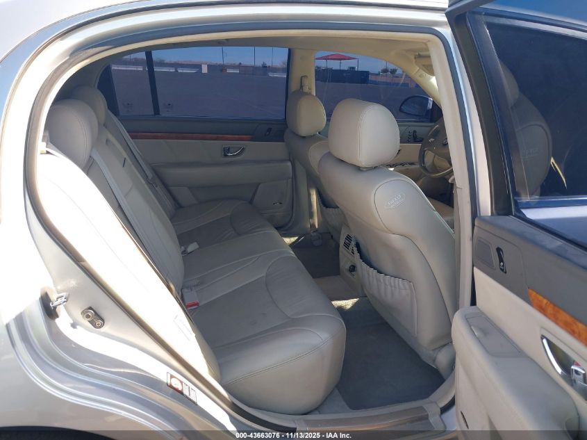 KNALD124265100553 2006 KIA AMANTI photo no. 8