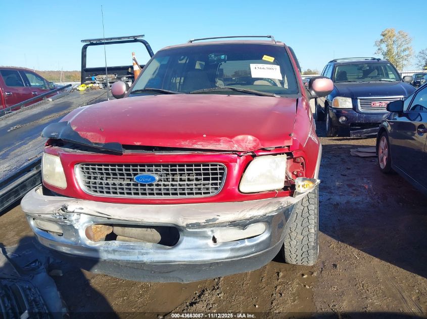 1997 Ford Expedition Eddie Bauer/Xlt VIN: 1FMEU17L0VLA84189 Lot: 43663087