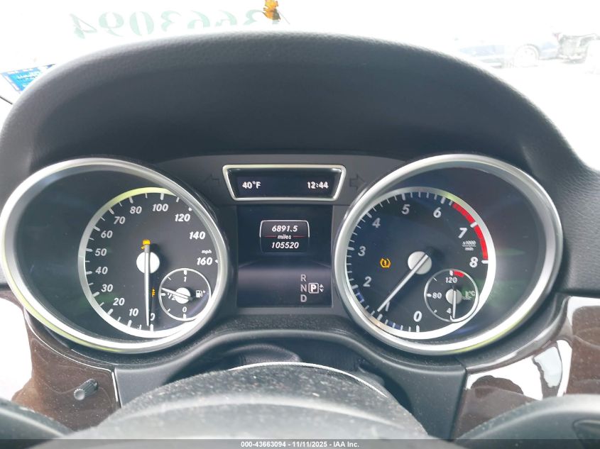 2015 Mercedes-Benz Ml 350 4Matic VIN: 4JGDA5HB2FA459918 Lot: 43663094