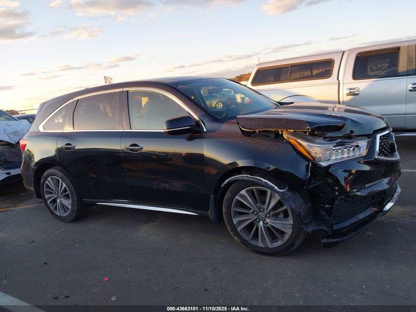 2017 Acura Mdx Technology Package VIN: 5FRYD3H54HB013922 Lot: 43663101