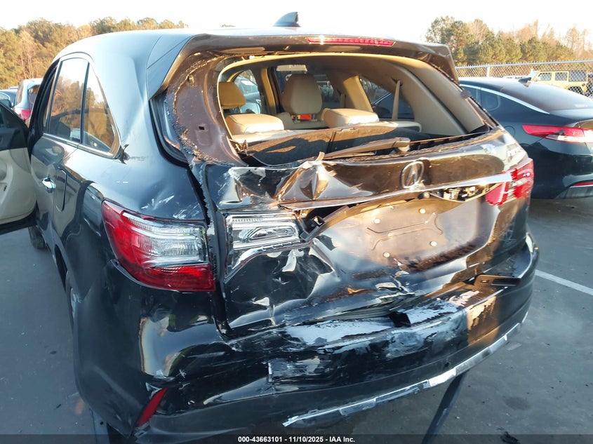 2017 Acura Mdx Technology Package VIN: 5FRYD3H54HB013922 Lot: 43663101