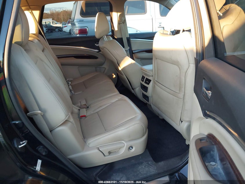 2017 Acura Mdx Technology Package VIN: 5FRYD3H54HB013922 Lot: 43663101