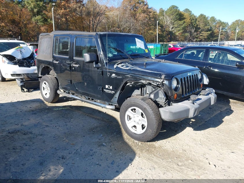 1J4GA39147L207468 2007 Jeep Wrangler Unlimited X auction photo 1