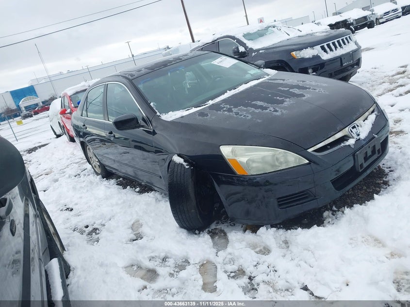 1HGCM56887A187943 2007 Honda Accord 2.4 Ex auction photo 1