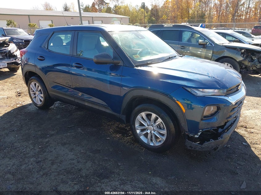 2021 CHEVROLET TRAILBLAZER FWD LS - KL79MMS20MB144799
