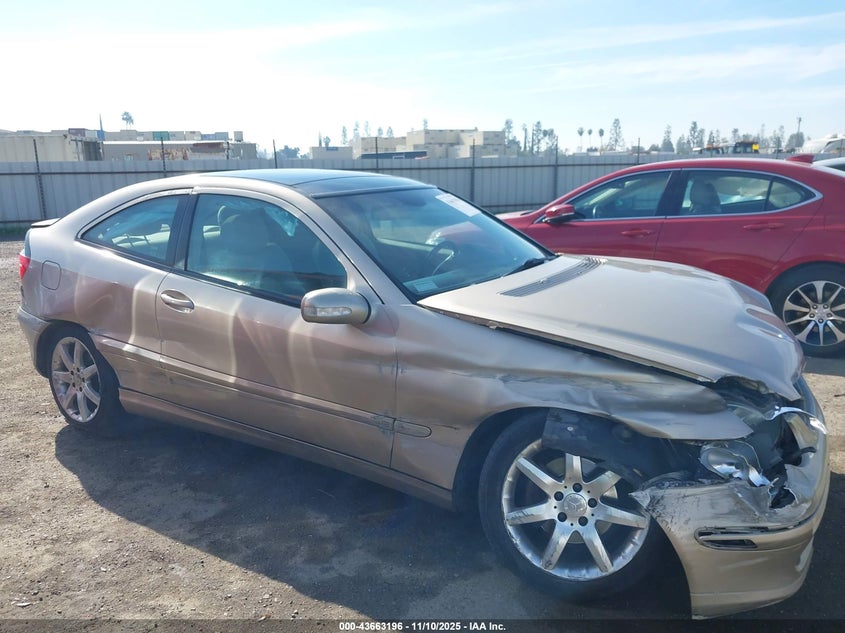 2003 Mercedes-Benz C 230 Kompressor Sport VIN: WDBRN40J33A436234 Lot: 43663196