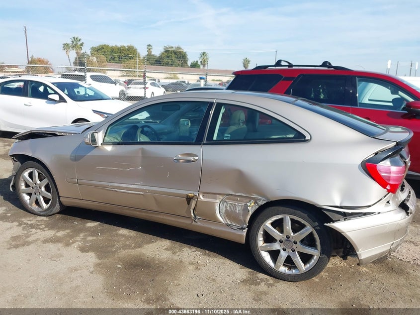 2003 Mercedes-Benz C 230 Kompressor Sport VIN: WDBRN40J33A436234 Lot: 43663196