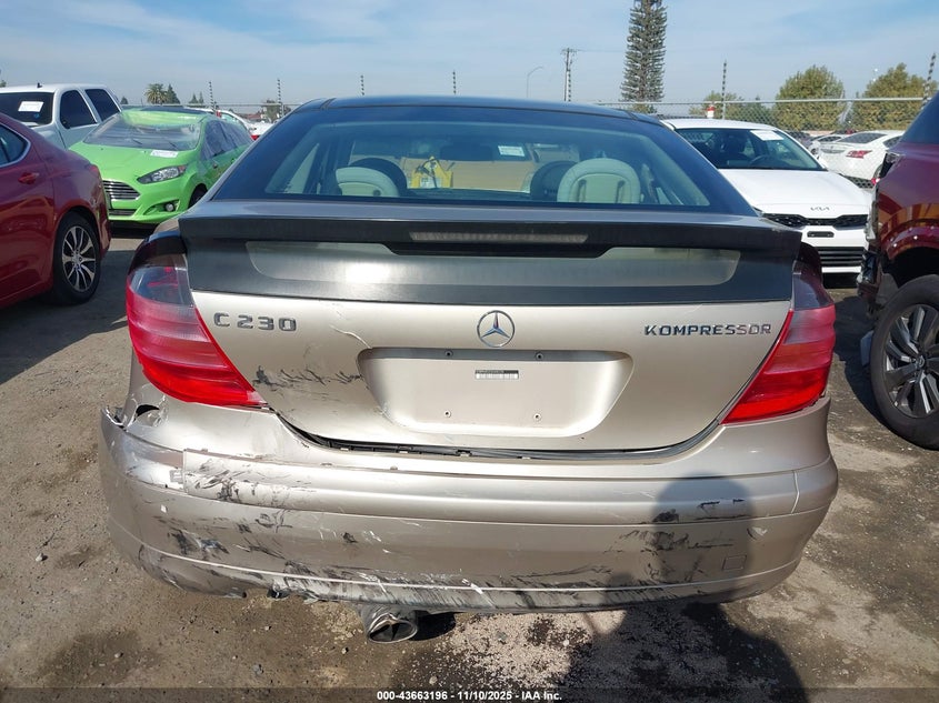 2003 Mercedes-Benz C 230 Kompressor Sport VIN: WDBRN40J33A436234 Lot: 43663196