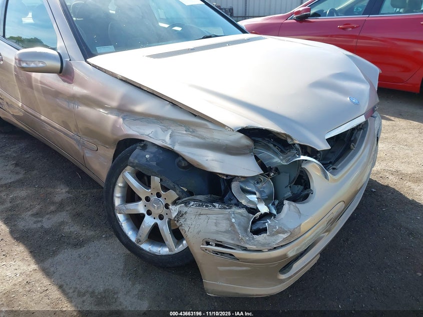 2003 Mercedes-Benz C 230 Kompressor Sport VIN: WDBRN40J33A436234 Lot: 43663196