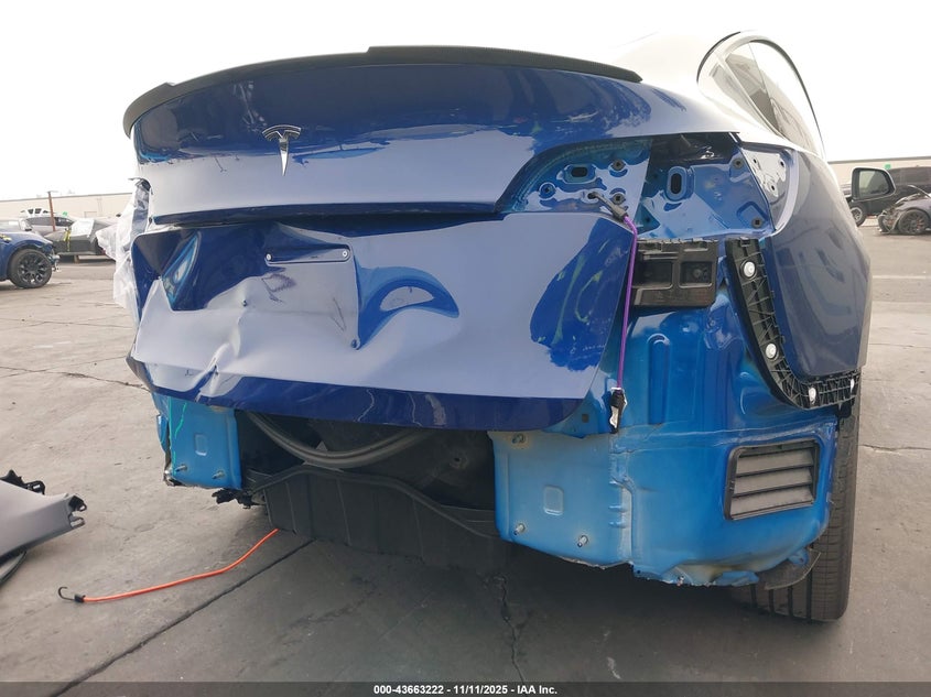 2025 Tesla Model Y Long Range Dual Motor Rear-Wheel Drive VIN: 7SAYGDED7SF309635 Lot: 43663222