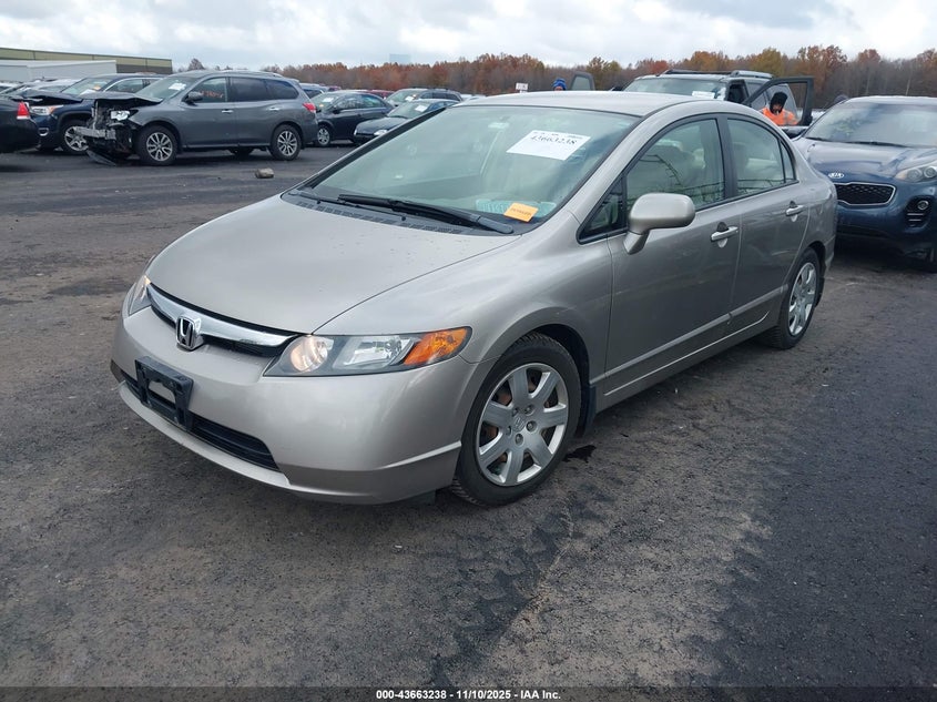 1HGFA16536L021305 2006 HONDA CIVIC photo no. 2