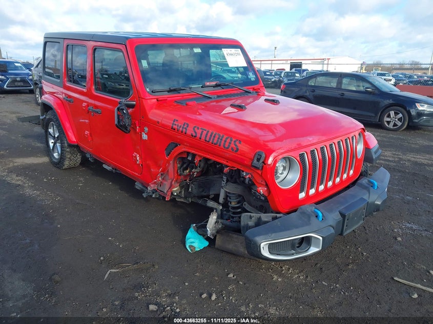 2019 JEEP WRANGLER UNLIMITED SAHARA 4X4 - 1C4HJXEN7KW590159
