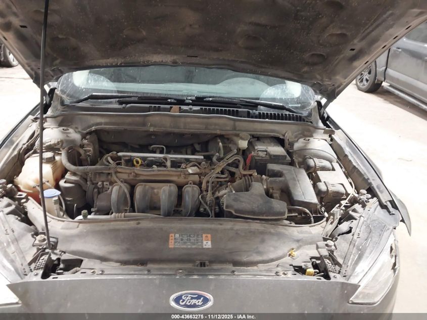 2017 Ford Fusion Se VIN: 3FA6P0H74HR110106 Lot: 43663275