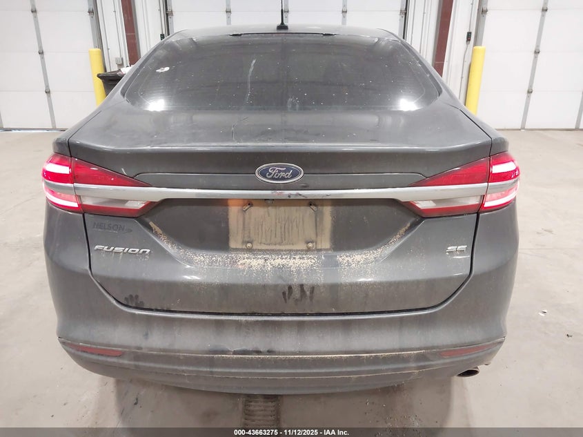 2017 Ford Fusion Se VIN: 3FA6P0H74HR110106 Lot: 43663275