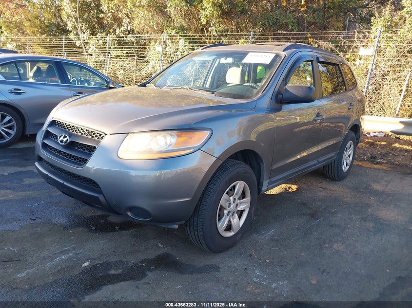 5NMSG13D09H294649 2009 HYUNDAI SANTA FE photo no. 2