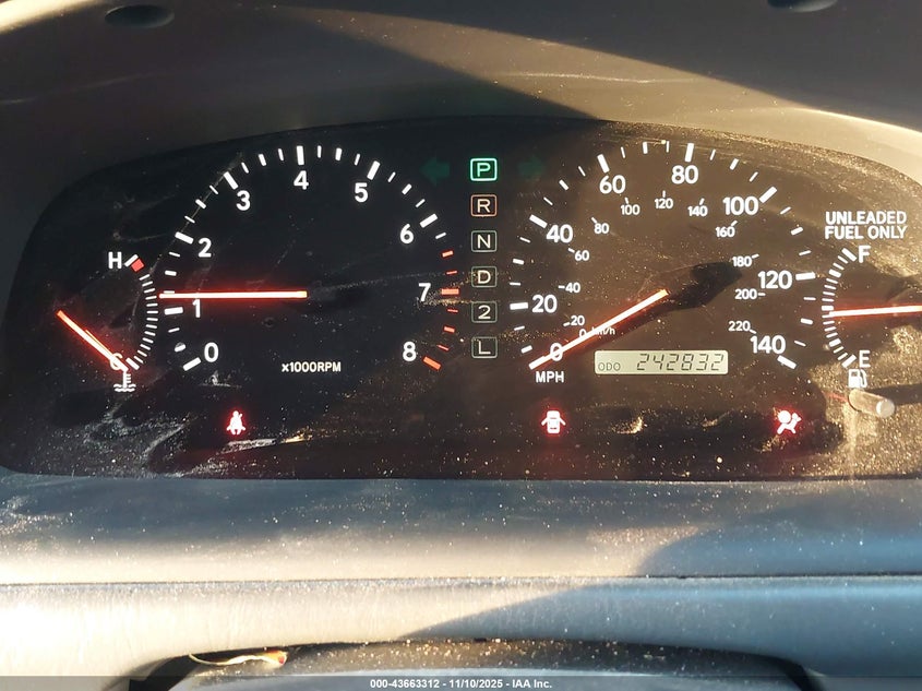 1999 Lexus Es 300 VIN: JT8BF28G4X5059715 Lot: 43663312