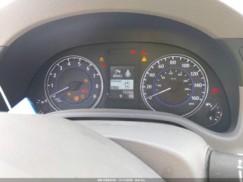2010 Infiniti G37 VIN: JN1CV6FE9AM354956 Lot: 43663330