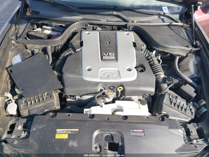 2010 Infiniti G37 VIN: JN1CV6FE9AM354956 Lot: 43663330