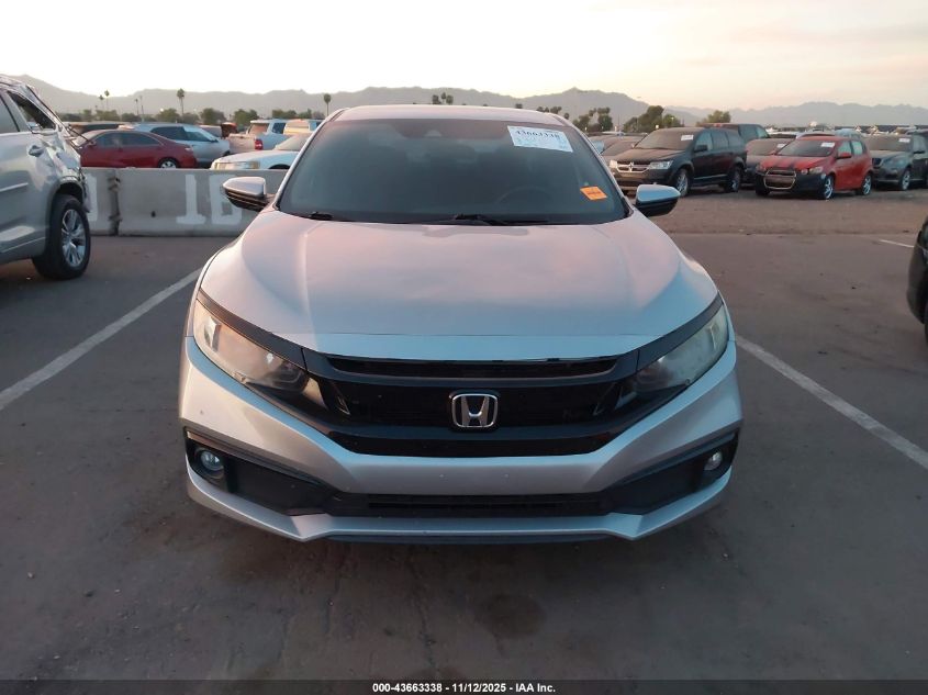 2020 Honda Civic Sport VIN: 19XFC2F88LE003461 Lot: 43663338