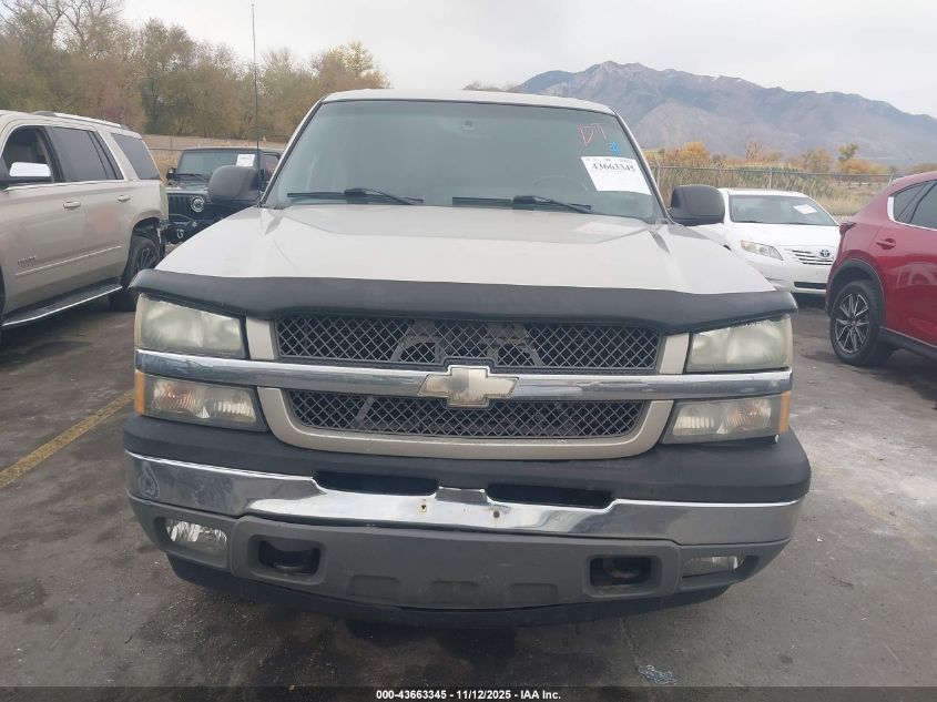 2005 Chevrolet Silverado 1500 Z71 VIN: 2GCEK13T051189787 Lot: 43663345