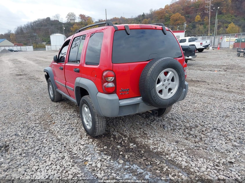 1J4GL48K55W578998 2005 JEEP LIBERTY (NORTH AMERICA) photo no. 3