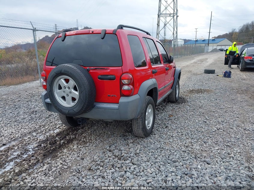 1J4GL48K55W578998 2005 JEEP LIBERTY (NORTH AMERICA) photo no. 4
