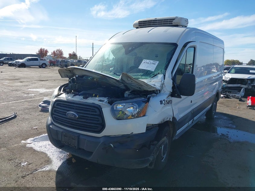 2019 Ford Transit-250 VIN: 1FTYR2CM8KKA65866 Lot: 43663390