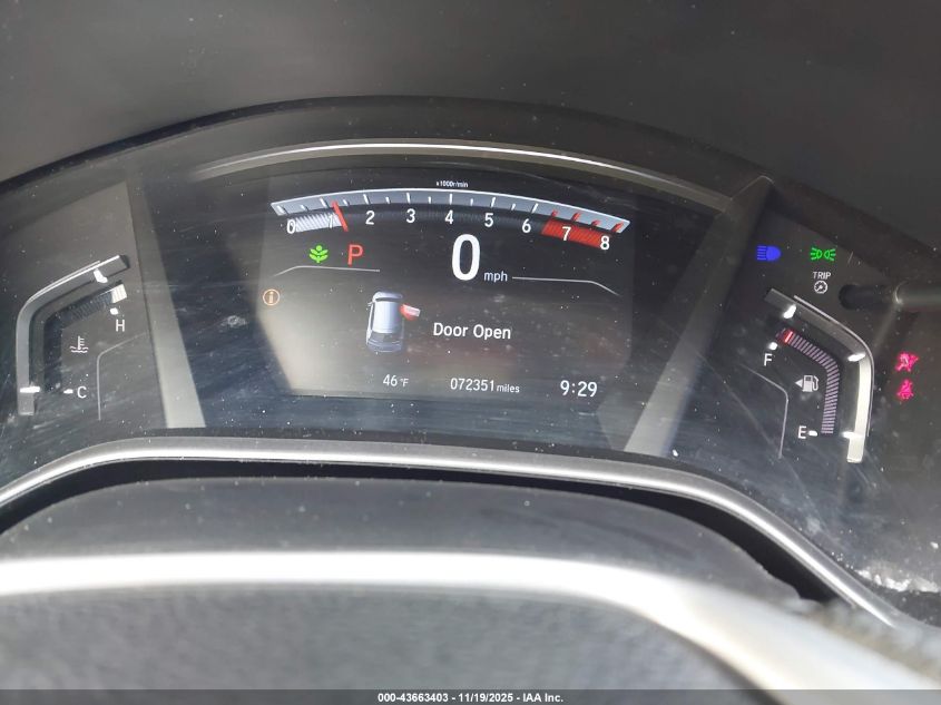 2019 Honda Cr-V Ex VIN: 2HKRW2H58KH622868 Lot: 43663403