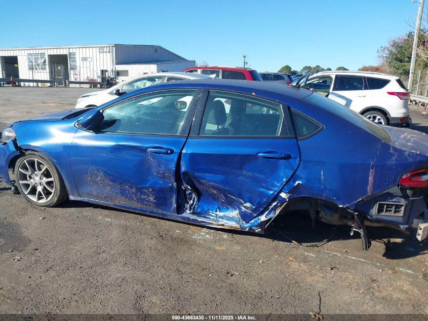 2014 Dodge Dart Sxt VIN: 1C3CDFBB7ED745674 Lot: 43663430