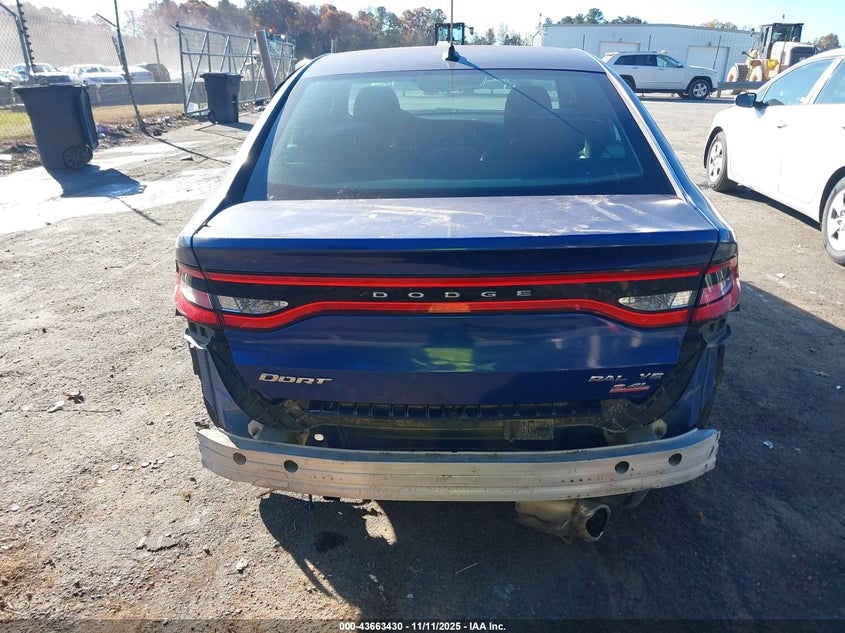 2014 Dodge Dart Sxt VIN: 1C3CDFBB7ED745674 Lot: 43663430