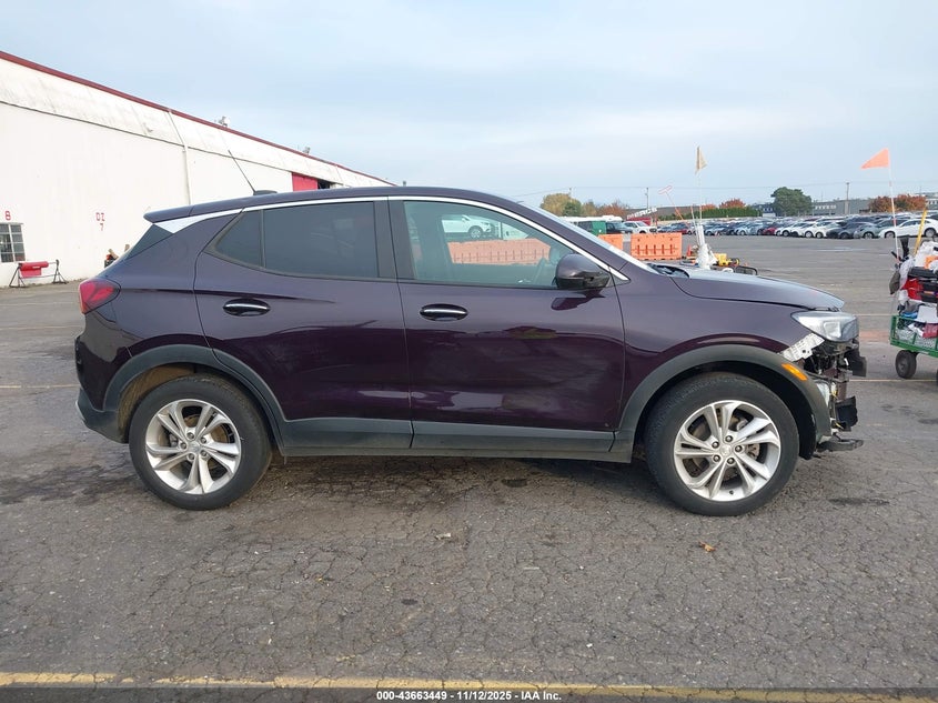 2021 Buick Encore Gx Fwd Preferred VIN: KL4MMBS29MB127172 Lot: 43663449