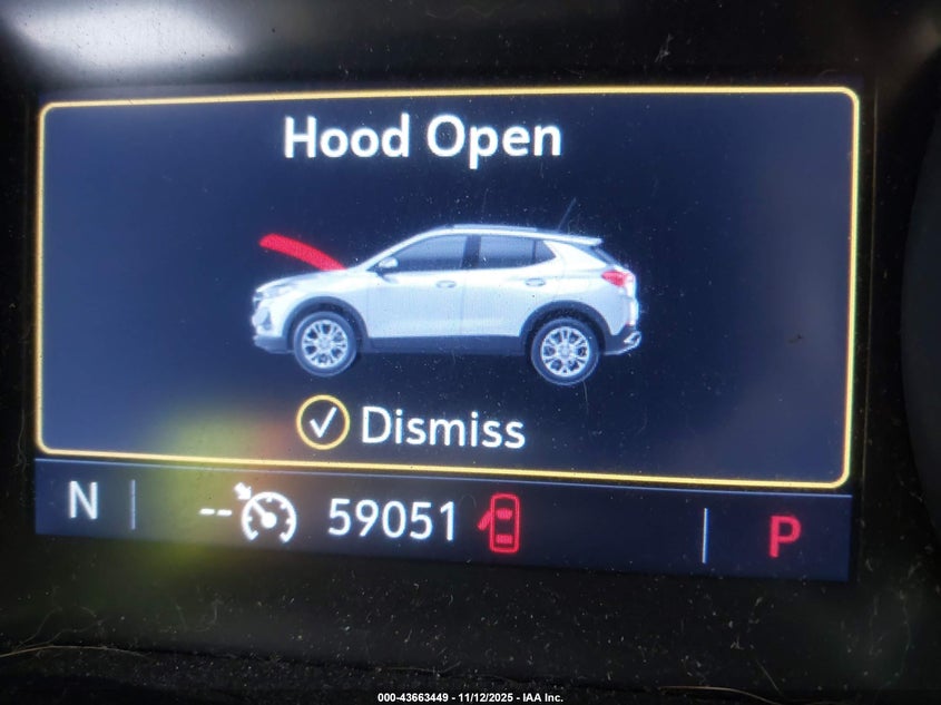 2021 Buick Encore Gx Fwd Preferred VIN: KL4MMBS29MB127172 Lot: 43663449