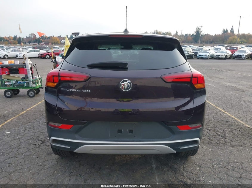 2021 Buick Encore Gx Fwd Preferred VIN: KL4MMBS29MB127172 Lot: 43663449
