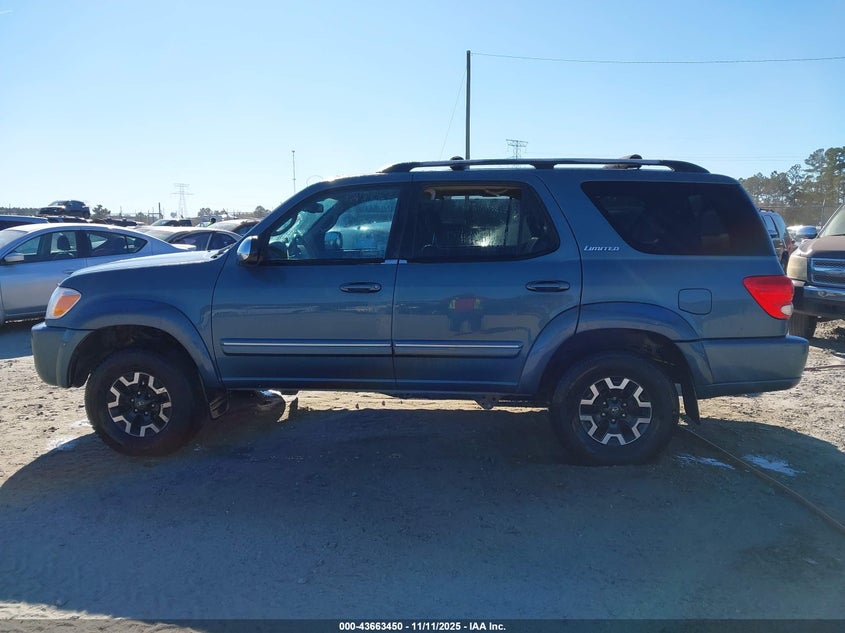 2007 Toyota Sequoia Limited V8 VIN: 5TDZT38A57S292197 Lot: 43663450
