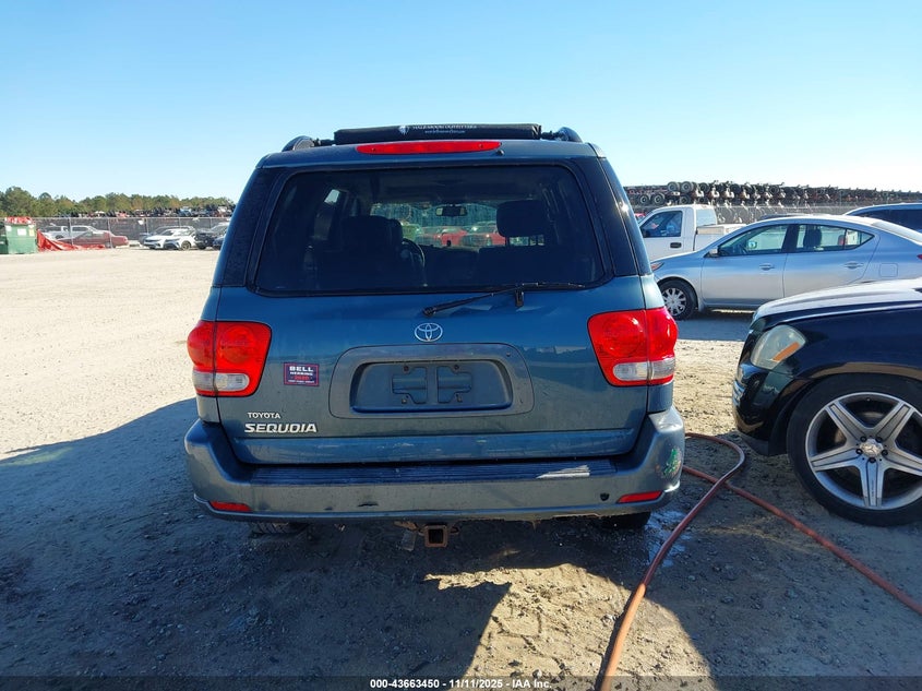 2007 Toyota Sequoia Limited V8 VIN: 5TDZT38A57S292197 Lot: 43663450