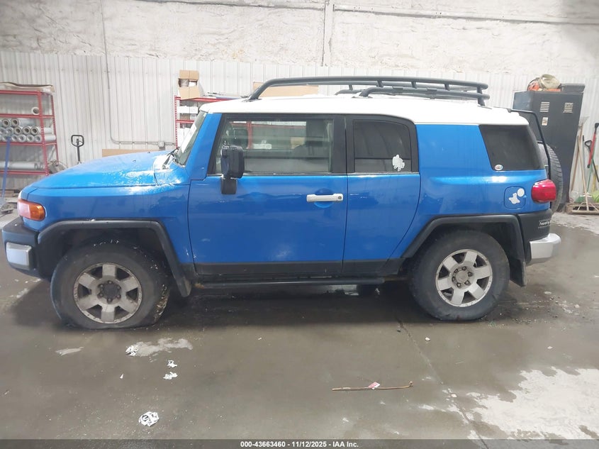 2007 Toyota Fj Cruiser VIN: JTEBU11F070043359 Lot: 43663460