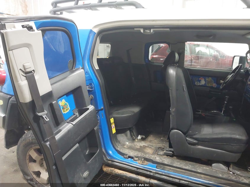 2007 Toyota Fj Cruiser VIN: JTEBU11F070043359 Lot: 43663460