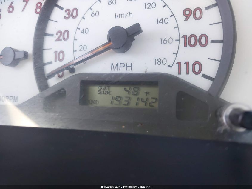 2003 Toyota Corolla S VIN: 2T1BR32E03C088888 Lot: 43663473