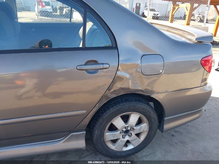 2003 Toyota Corolla S VIN: 2T1BR32E03C088888 Lot: 43663473