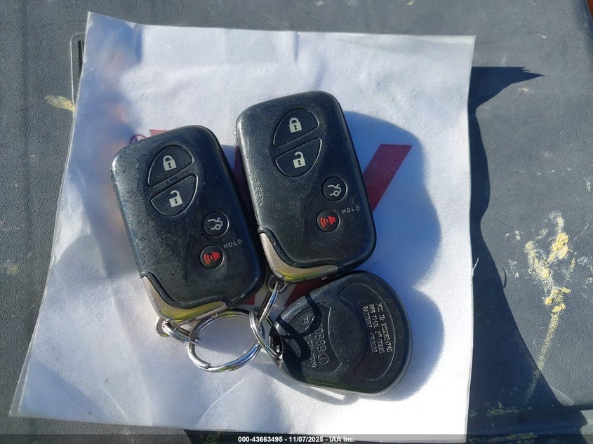 2007 Lexus Is 250 VIN: JTHCK262375013557 Lot: 43663495