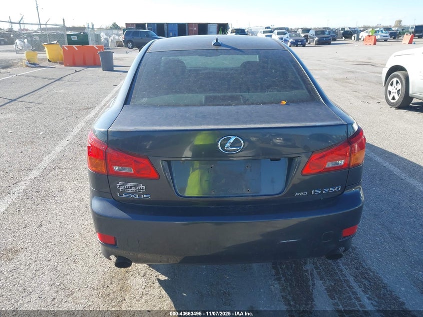 2007 Lexus Is 250 VIN: JTHCK262375013557 Lot: 43663495