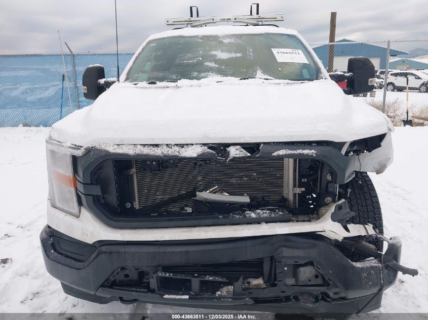 2021 Ford F-150 Xl VIN: 1FTEX1EP9MKE59096 Lot: 43663511