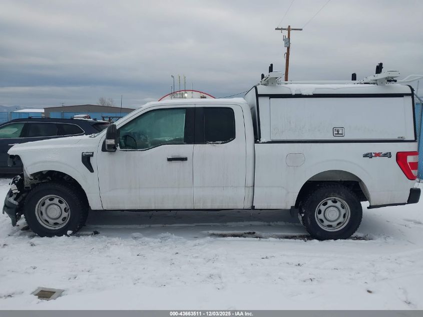 2021 Ford F-150 Xl VIN: 1FTEX1EP9MKE59096 Lot: 43663511